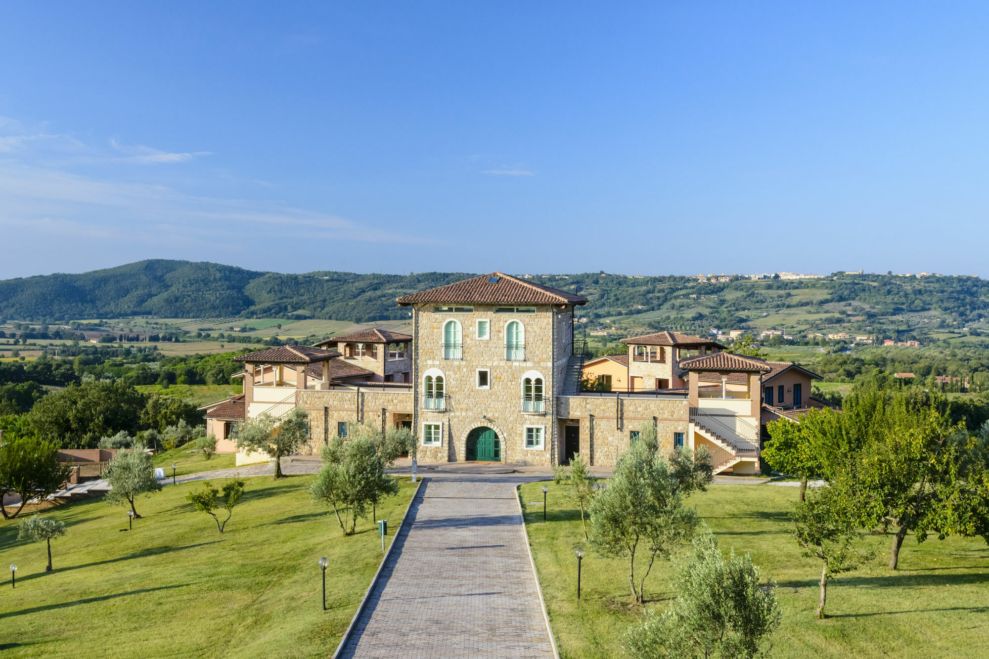 Pian Dei Mucini Resort Le Ville Massa Marittima Exteriör bild